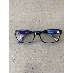 XOXO Fave Women's Full Rim 52-16-135 Black Blue BKBL Teal Eyeglasses Frames ONLY